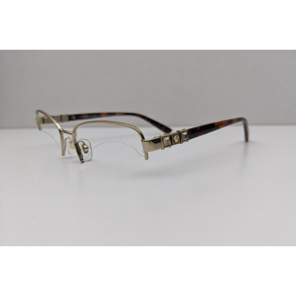 🕶️Made in Italy! Versace Mod.1230-B Eyeglasses 52/17 135 /KAL722🕶️ - Picture 3 of 9